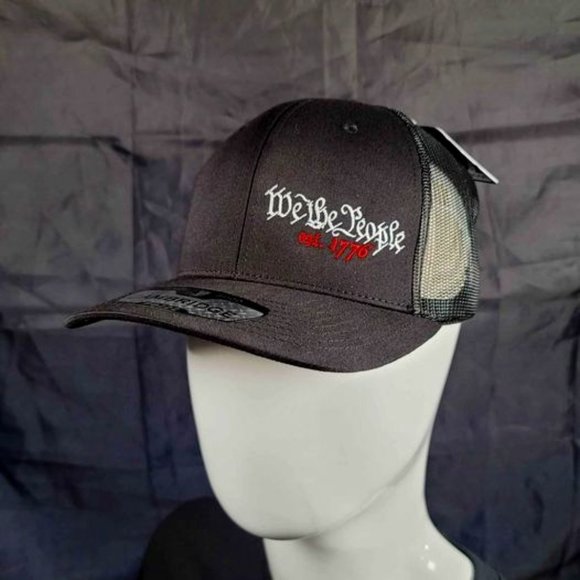 Cambridge by Choice Caps Accessories We The People 776 Trucker Hat Embroidered And Designed